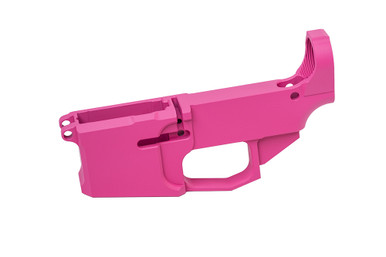 80% AR-15 Lower Receiver - Pink -Blemished